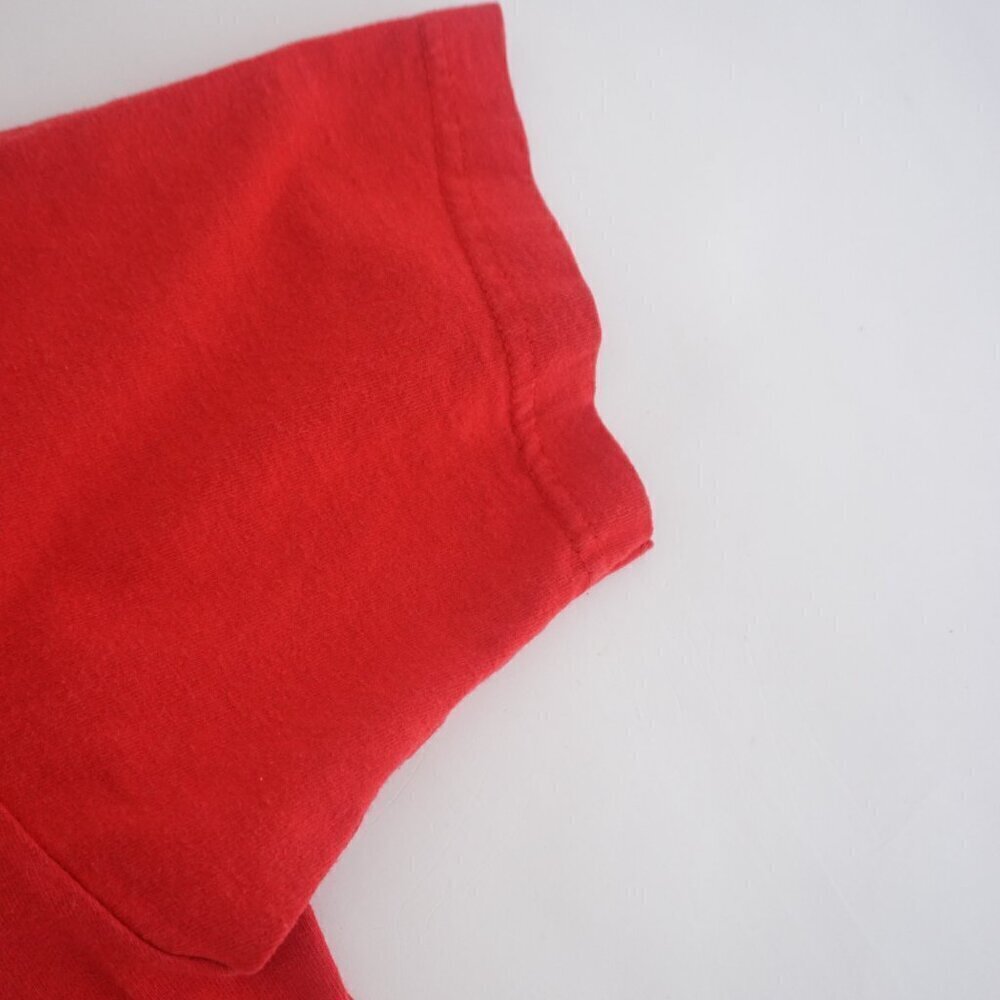 Vintage Majestic Red Kansas City Chiefs100% Cotton Short Sleeve T-Shirt Tee M - Picture 9 of 10